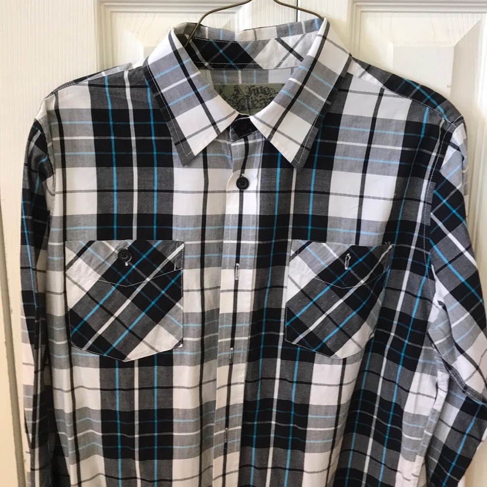 Men’s Plaid Shirt M
